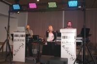 Na 6. Sportovní plese 2011 k tanci a k poslechu hrála hudební skupina Klávesy Band
